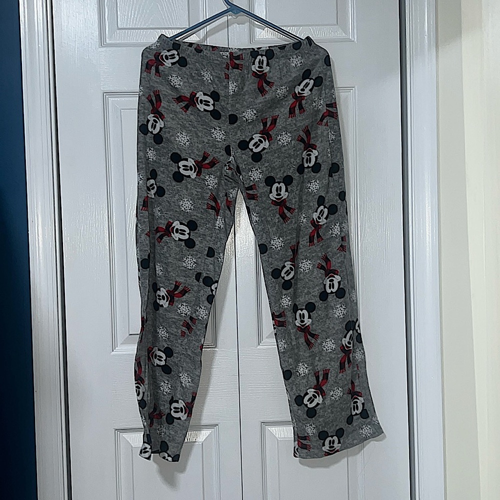 grey mickey mouse pj pants